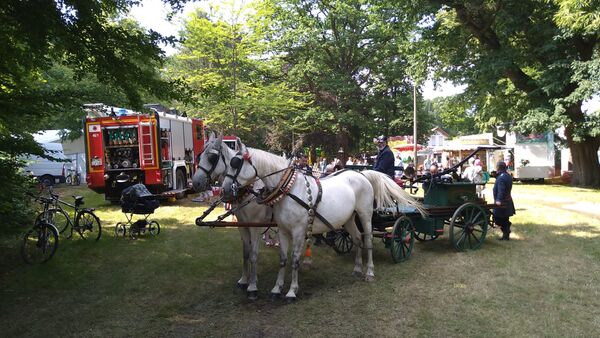 Historische Feuerwehr aus Moritzburg