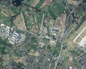 Standort des Umspannwerkes