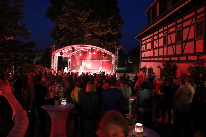 Jeweils ca. 200 Besucher erlebten an zwei Tagen Rockmusik vom Feinsten