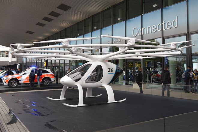 Flugtaxi (c) Spielvogel, Wikimedia Commons