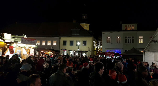 Weihnachts-Markttreiben