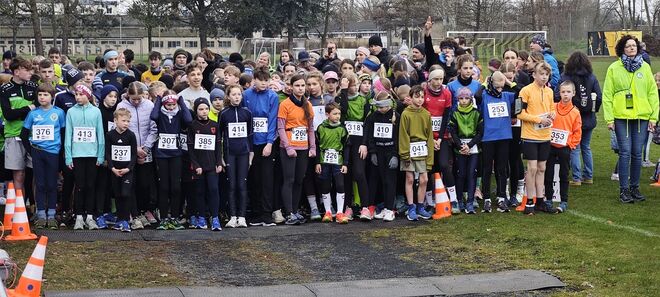 Spannung vor dem Start.