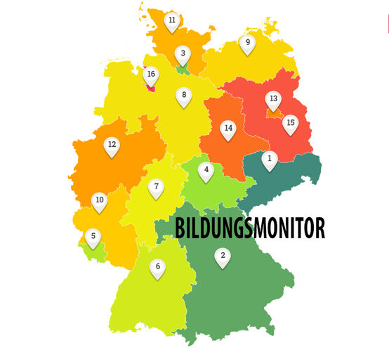 Sachsen beim Bildungsmonitor auf Platz 1
