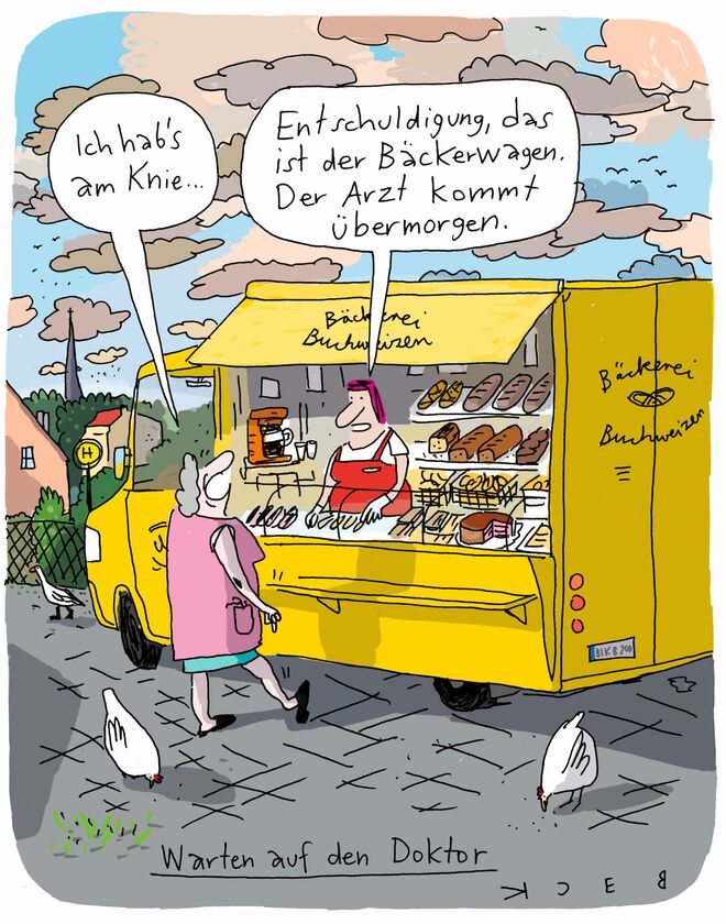 Siegerkarikatur des Wettbewerbs