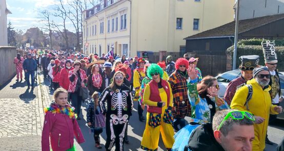 Spaziergang der Karnevalsfreunde