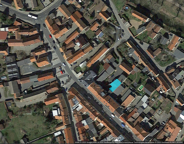 Der Ort des Geschehens: Hinterhof Großenhainer Str. 20.