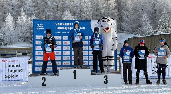 Pepe Lindner (AK12) Gold im Massenstart, Silber im VSA-Komplex