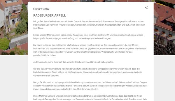 Radeburger Appell
