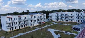 Blick auf die Objekte des betreuten Wohnens
