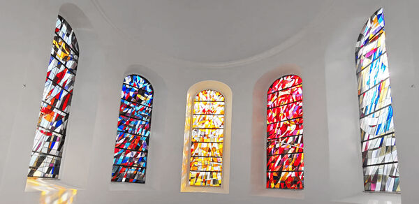 die unter Denkmalschutz stehenden, von Werner Juza (1924 – 2022)