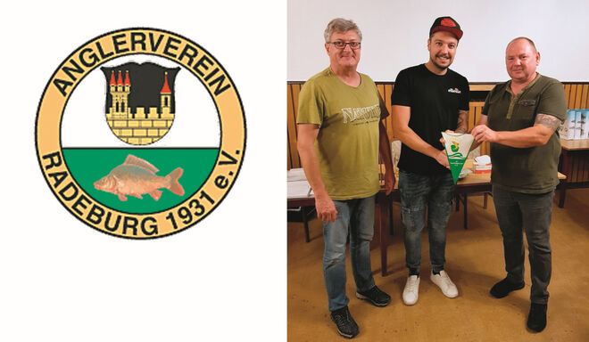 v.l. (Ex-)Schatzmeister Lutz Rogge, neuer bzw. "alter" Vorsitzender Erik Hanns und Thomas Ley