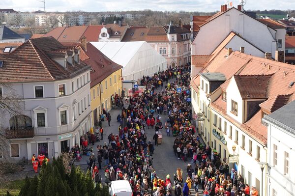 Am „Zelt“ scheiterte die Kreativität des Planungsbüros. Foto: Miethe