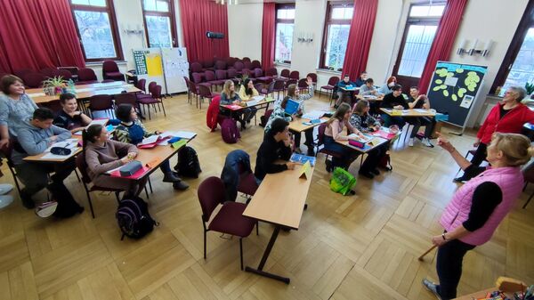 Ersatzunterricht in der Zilleschule