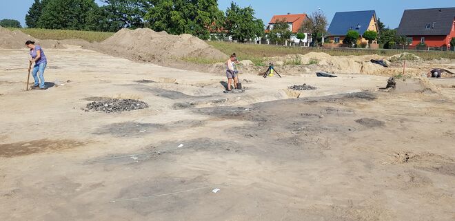 Die Ausgrabungsstätte
