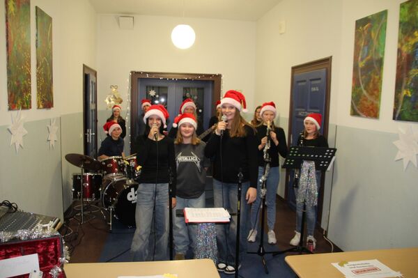 Die neue Zilleschul-Big-Band.