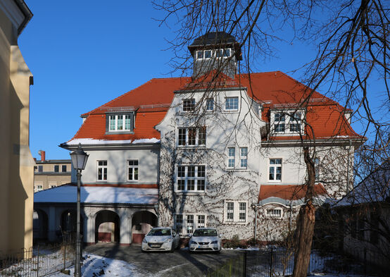 Rathaus im Winter, Foto: (c) Ideenwerk Radeburg GmbH