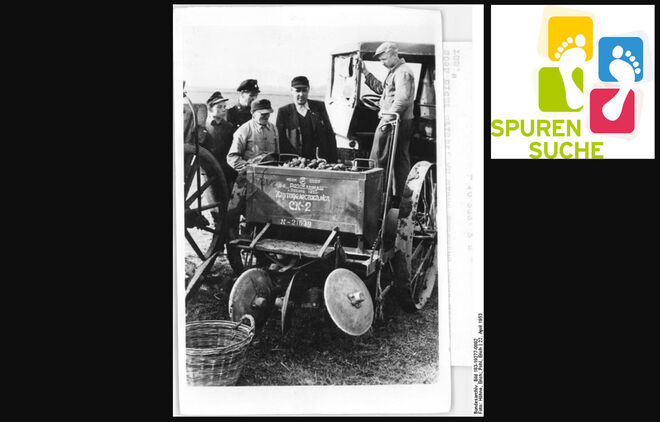 Quelle: Bundesarchiv Bild 183-19277-0002, LPG Radeburg, Kartoffellegemaschine.jpg