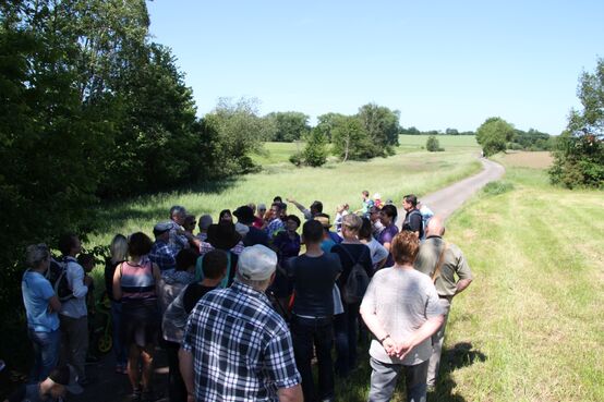 Volkersdorfer auf Wanderung. Foto (c) Frank Großmann