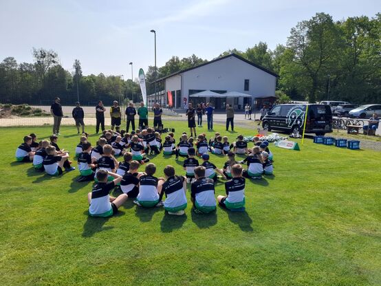 Foto: Training mit Hannover '96 im Mai 2022